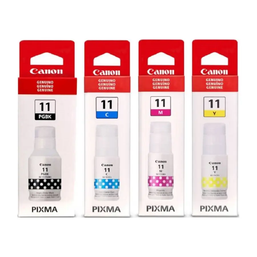 Tinta Canon GI-11 - Kit x 4 Colores