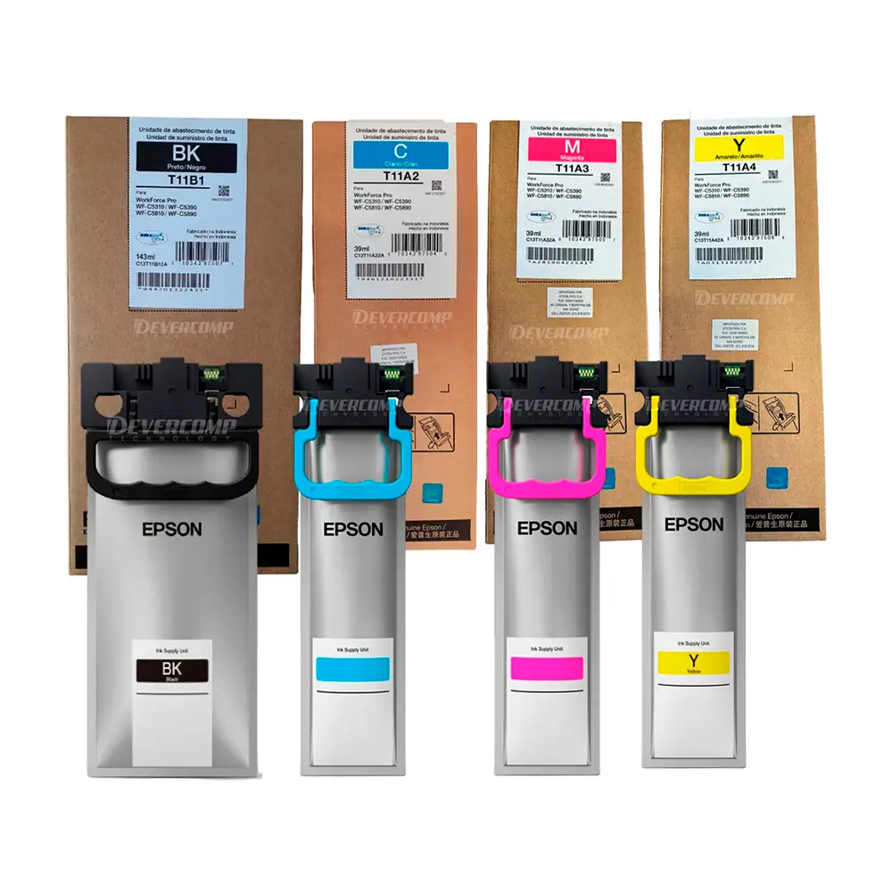 Pack Tinta Epson para WorkForce WF-C5810