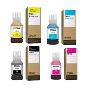 Pack Botella de Tinta Epson T49H x 4 Colores Original